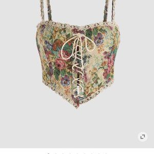 Secret Garden Corset Tank Top